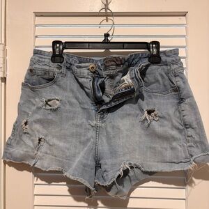 Torrid Light Blue Jean Shorts